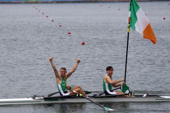 You need to see Cork’s O’Donovan brothers row a lap of honour right after winning Olympic medals