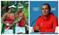 Watch Martina Hingis smash a ball straight into opponent’s face during Olympic tennis