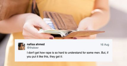 This sexual consent analogy about stealing money is simple but genius