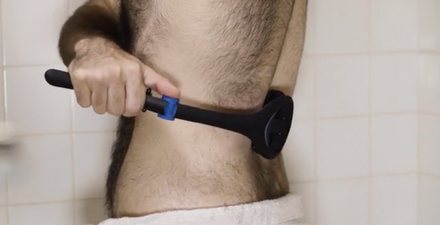 The internet is loving a new device that helps men shave their backs