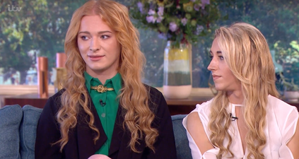 Two Irish sisters appeared on ITV to discuss both of their transitions