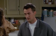 Chandler almost broke character trying not to laugh one time