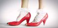 This video shows how high heels have changed over the past 100 years