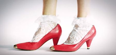 This video shows how high heels have changed over the past 100 years