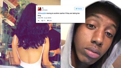 Pervy tweet of woman at checkout gets barrage of hilarious replies