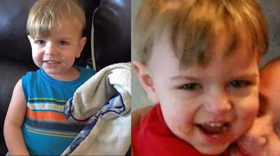 A toddler has died after becoming trapped under beanbag