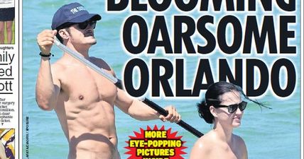 Orlando Bloom has a brilliant sense of humour about those naked photos