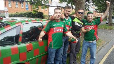 Mayo fans are NOT messing around today by the looks of Croke Park’s Hill 16