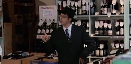 One underage teenager has quite an unusual method to getting served alcohol