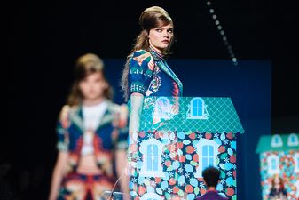 BIG hair is ruling the runways at fashion month