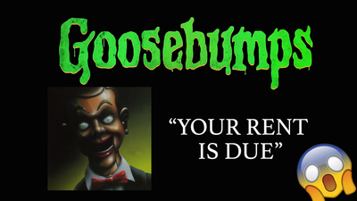If Goosebumps books were written for adults
