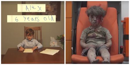 This little boy wrote to Obama offering his home and family to young Syrian bomb victim