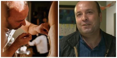A Syrian refugee tailor came to the rescue to fix his neighbour’s wedding dress at the last minute