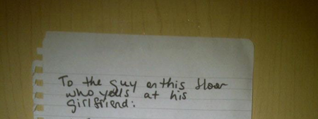 These neighbours embarrassed one man for shouting at his girlfriend