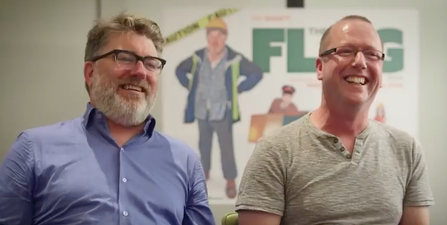 Pat Shortt and Declan Recks chat about The Flag