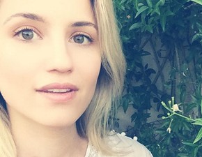 Dianna Agron’s wedding dress needs to be seen to be believed