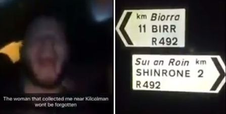 Man walks home for 4 hours after a night out in Offaly and Snapchats it all