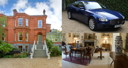 A lot of very fancy things from inside this Dublin house are up for auction
