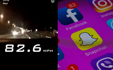 Snapchat release video of 115mph crash that killed five people