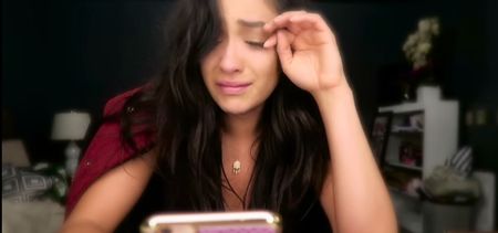 Pretty Little Liars’ Shay Mitchell cries reading emotional farewell letter to the show