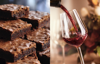 Red wine brownies are a thing and life is infinitely better