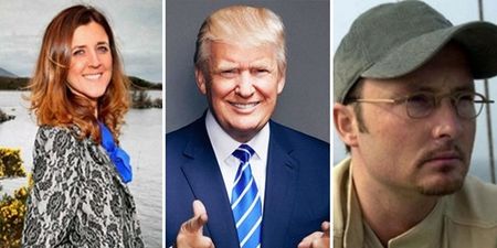 Jim Corr has weighed in with congrats to Trump