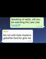 Irish Family WhatsApp Group – Christmas Puddings, Trump and The Late Late