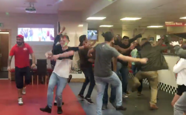 A Limerick pizzeria turned into a rave last night