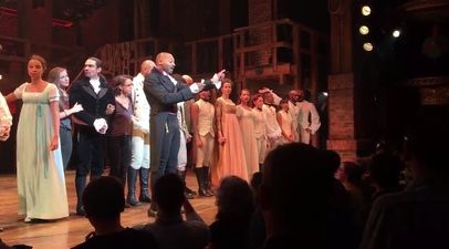 US VP Elect Mike Pence was met with a pretty cold reception when attending a musical