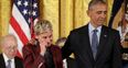Barack Obama tears up when presenting Ellen with Presidential Medal of Freedom