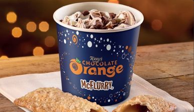 The Terry’s Chocolate Orange McFlurry is finally here