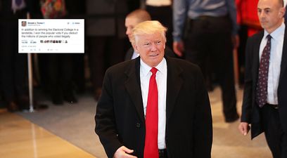 Donald Trump still thinks the election was rigged