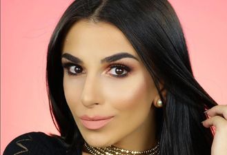 This woman has a very strange way of removing her makeup