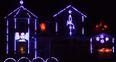 This Christmas light tribute to Prince is stunning