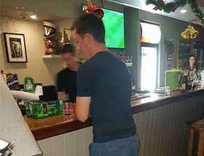 Irish man’s dedication to getting into the pub is extremely admirable