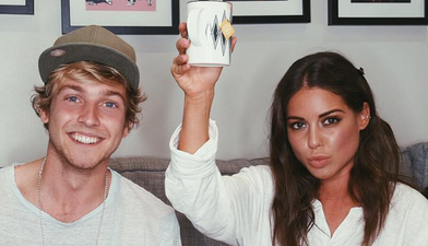 Sam Thompson has outed his sister Louise’s social media secret