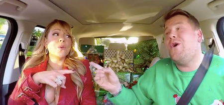 There is a Christmas Carpool Karaoke and it’s fantastically festive