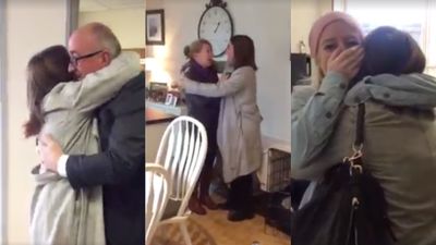 This Irish girl surprising her family this Christmas is wonderful