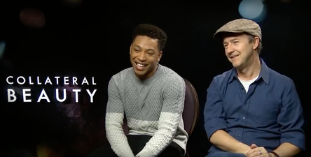 Edward Norton shares some unusual advice for overcoming nerves