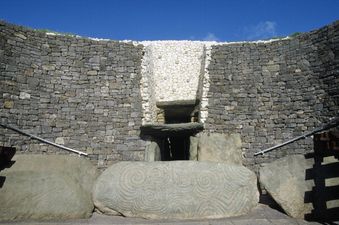 A naked man climbed Newgrange during the Winter Solstice