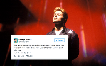 Musicians and celebrities share their heartbreak at the passing of George Michael