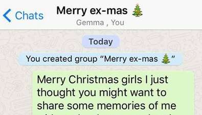 A guy decided to make a group chat with his exes and it quickly backfired