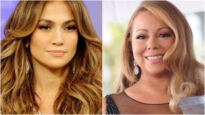 J-Lo doesn’t seem impressed with Mariah Carey’s NYE performance