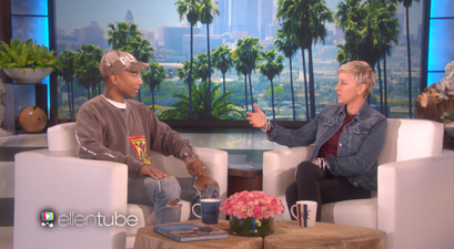Pharrell Williams spoke powerfully against hate speech on The Ellen Show