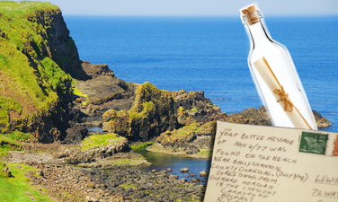 The touching story of the message in a bottle that washed up on a Donegal beach