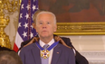 Obama just surprised Joe Biden with the Medal of Freedom and everyone is crying