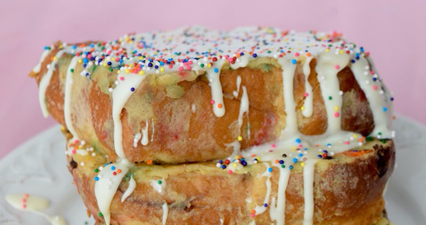 This fun french toast recipe is perfect for the long weekend