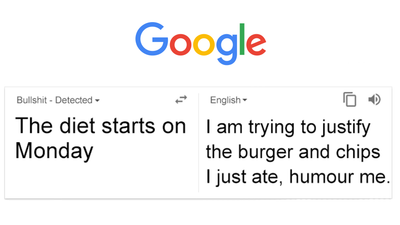 Google now translates bullshit so basically we’re all screwed
