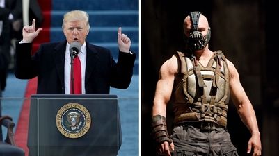 Donald Trump actually quoted Batman villain Bane in his Inauguration speech