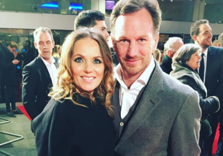Geri Horner shares first picture of baby boy and reveals the interesting name